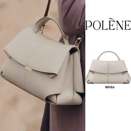 Pleated Leather Handbag — Adjustable Strap Women - RAYZORA