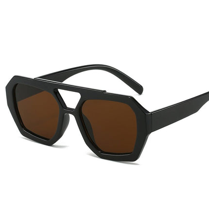 PolygonLine | UV380 Irregular Polygon Sunglasses – 2 Avant-Garde Unisex – Sunglasses | RAYZORA