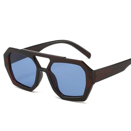 PolygonLine | UV380 Irregular Polygon Sunglasses – 2 Avant-Garde Unisex – Sunglasses | RAYZORA