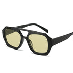 Glossy Black Green Yellow