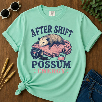 Possum Energy T-shirt - Island Reef Mockup