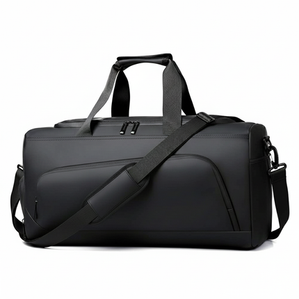 Unisex Waterproof Expandable Gym Travel Bag – Stylish Carry — white background product image 6