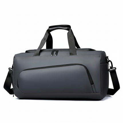 Unisex Waterproof Expandable Gym Travel Bag – Stylish Carry — white background product image 7