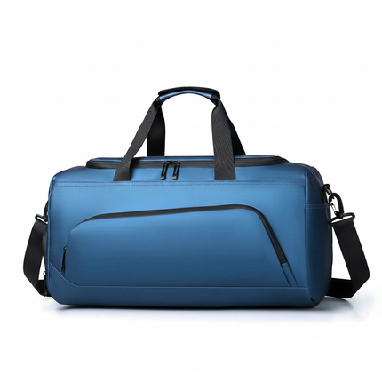 Unisex Waterproof Expandable Gym Travel Bag – Stylish Carry — white background product image 8