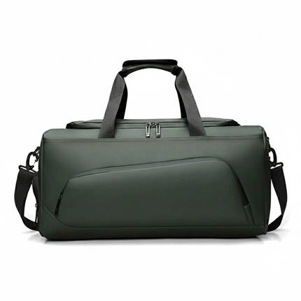 Unisex Waterproof Expandable Gym Travel Bag – Stylish Carry — white background product image 9