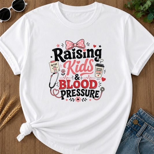 Raising Kids T-Shirt - White