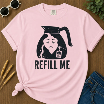 Refill Me T-shirt - Blossom Mockup