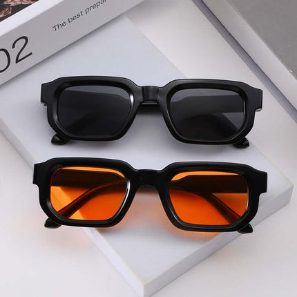 RetroBlock | UV400 Square Sunglasses – High Sun Glare Unisex – Sunglasses | RAYZORA