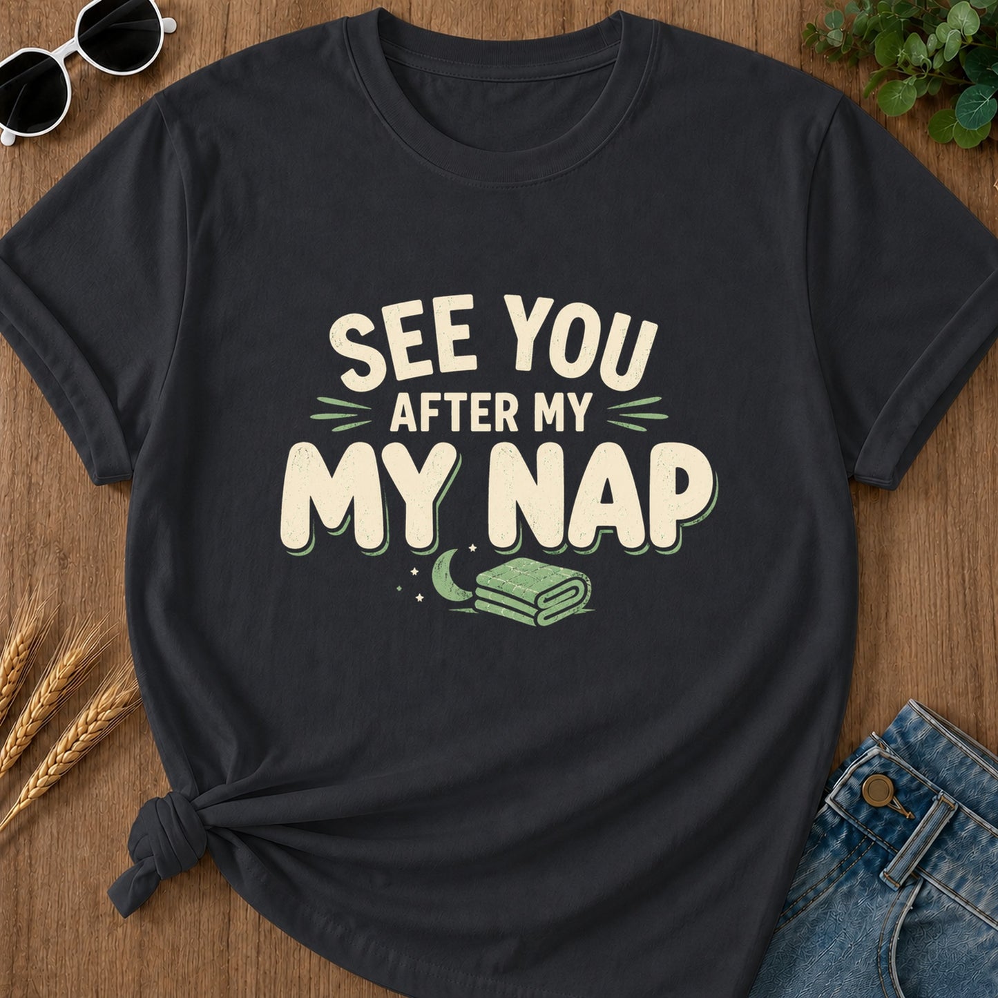 See You After My Nap T-Shirt - Graphite