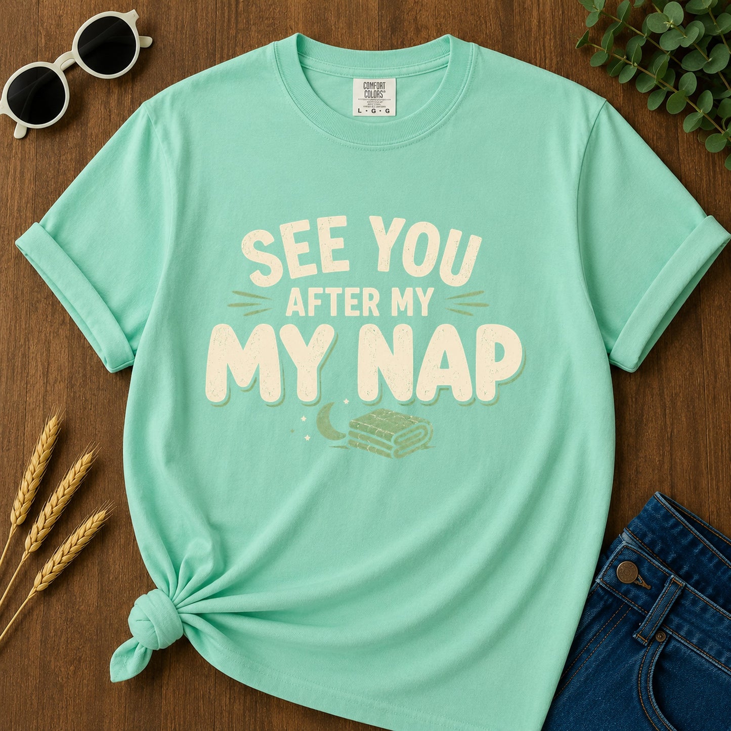 See You After My Nap T-Shirt - Island Reef