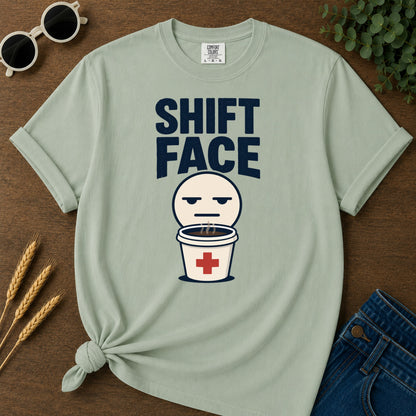 Shift Face T-Shirt - Bay