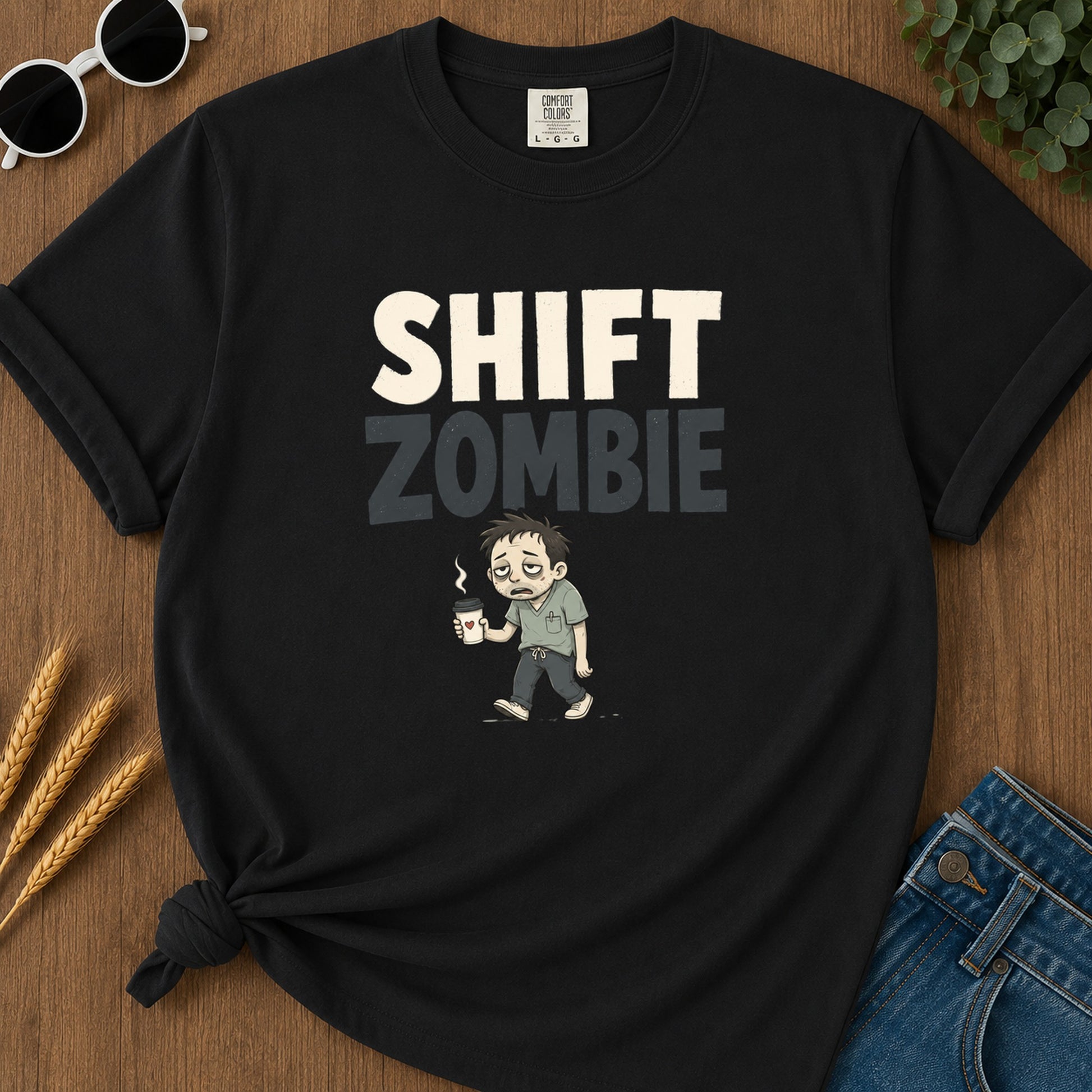 Shift Zombie T-Shirt - Black