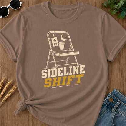 Sideline Shift T-shirt - Espresso Mockup