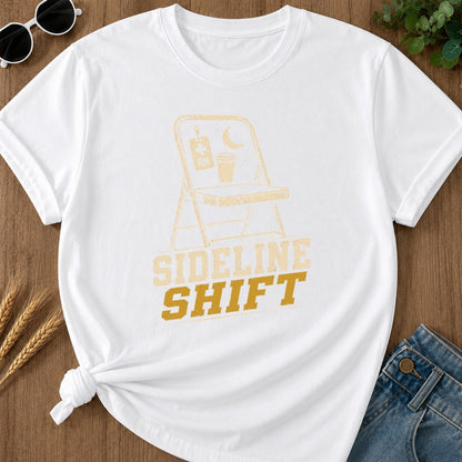 Sideline Shift T-shirt - White Mockup