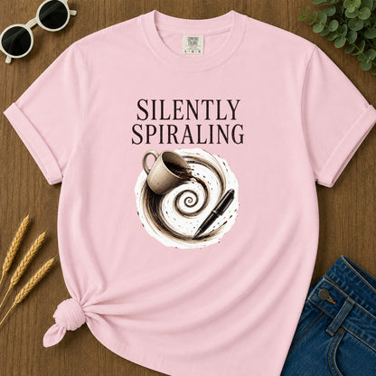 Silently Spiraling T-Shirt - Blossom