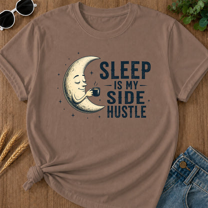 Sleep Side Hustle T-Shirt - Espresso