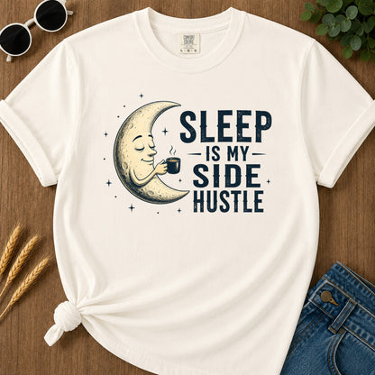 Sleep Side Hustle T-Shirt - Ivory
