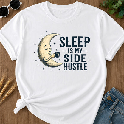 Sleep Side Hustle T-Shirt - White