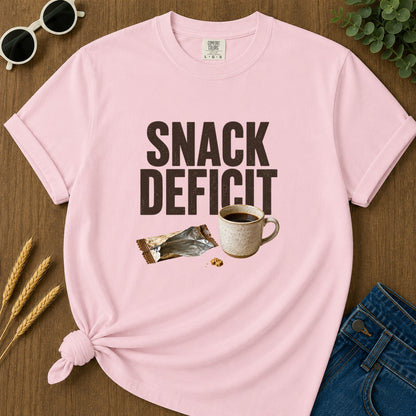 Snack Deficit T-Shirt - Blossom