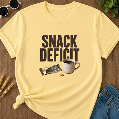 Snack Deficit T-Shirt - Butter