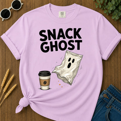 Snack Ghost T-Shirt - Orchid