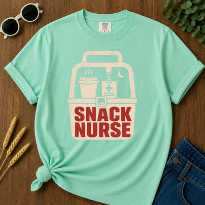 Snack Nurse T-shirt - Island Reef Mockup