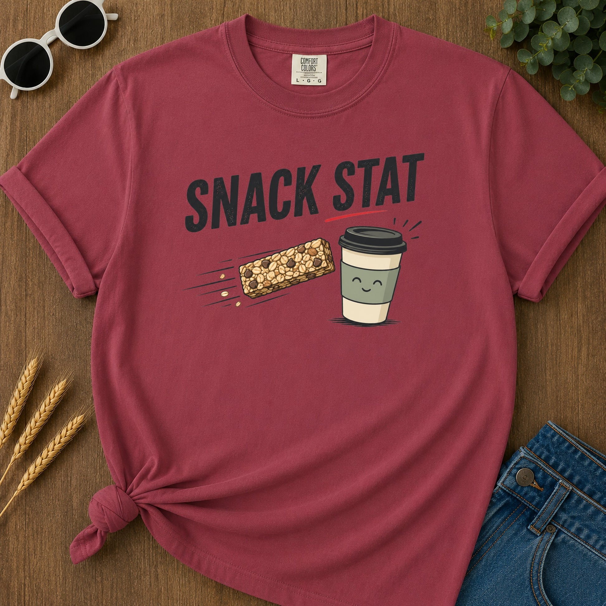Snack Stat T-Shirt - Chili