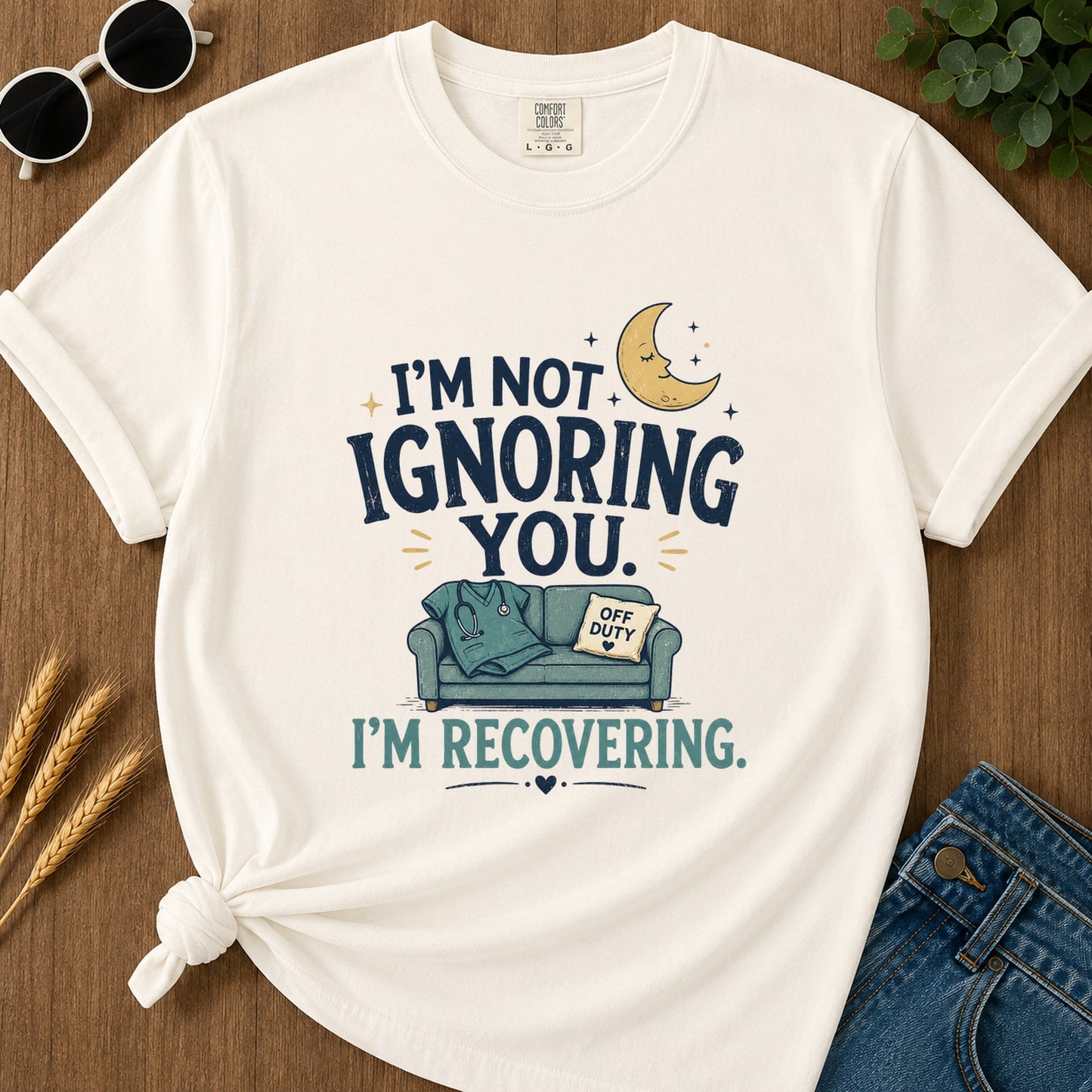 Society T-Shirt - Ivory