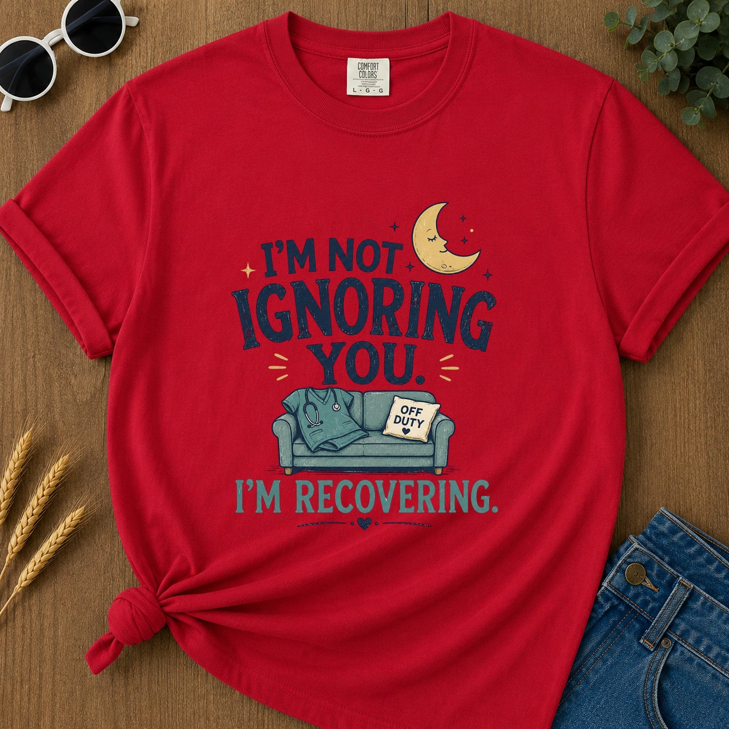 Society T-Shirt - Red