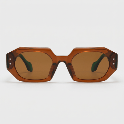 SquarVex | UV400 Square Sunglasses – Lightweight PC Frame Unisex - RAYZORA