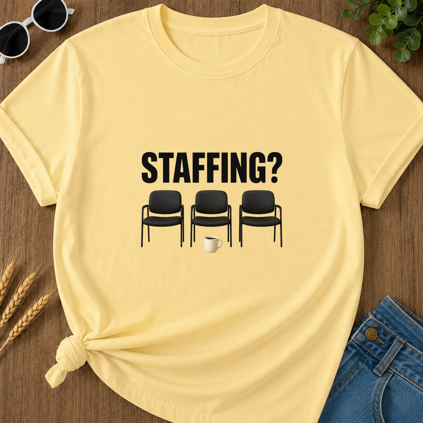 Staffing T-Shirt - Butter