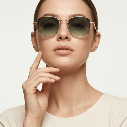 SteelNox | Retro Steampunk Sunglasses – UV400 Metal Frame Unisex - RAYZORA