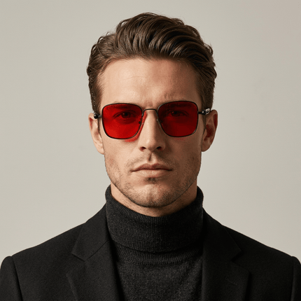 SteelNox | Retro Steampunk Sunglasses – UV400 Metal Frame Unisex - RAYZORA