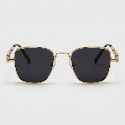 SteelNox | Retro Steampunk Sunglasses – UV400 Metal Frame Unisex - RAYZORA
