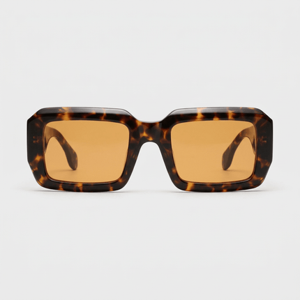 Style Square Sunglasses UV400 PC Frame Unisex – Rayzora Seoul Square - RAYZORA