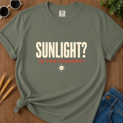 Sunlight Economy T-Shirt - Moss