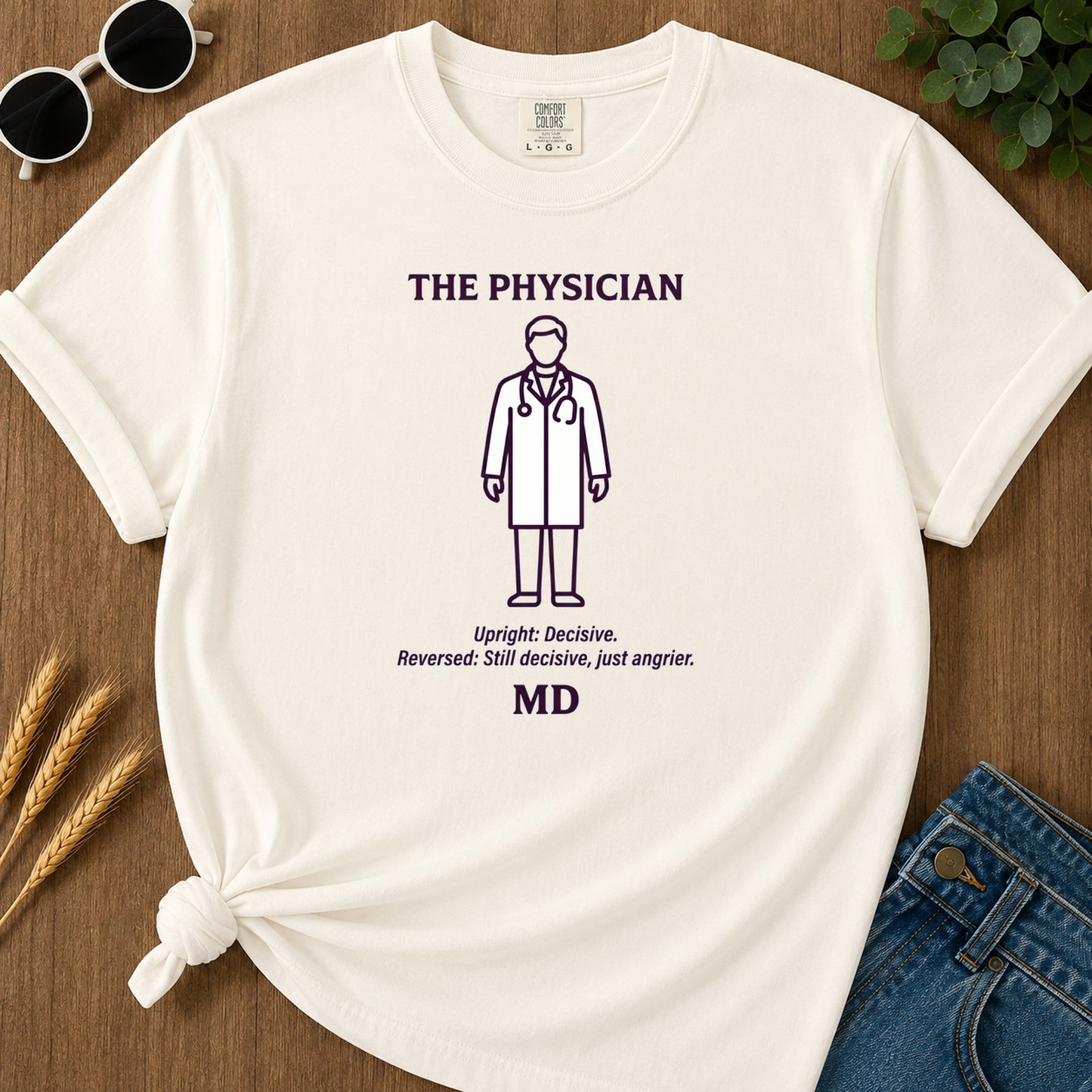 The Physician T-Shirt - Ivory