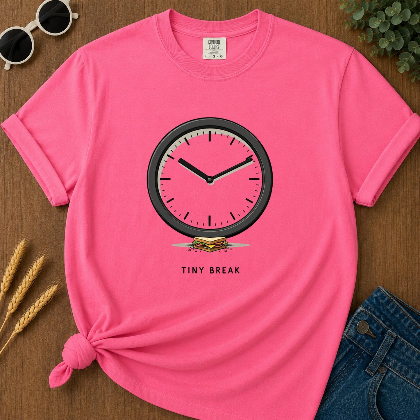 Tiny Break T-Shirt - Crunchberry