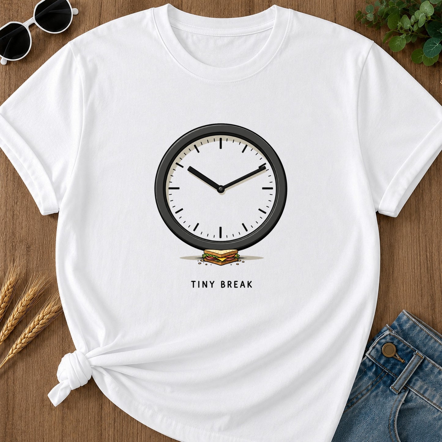 Tiny Break T-Shirt - White
