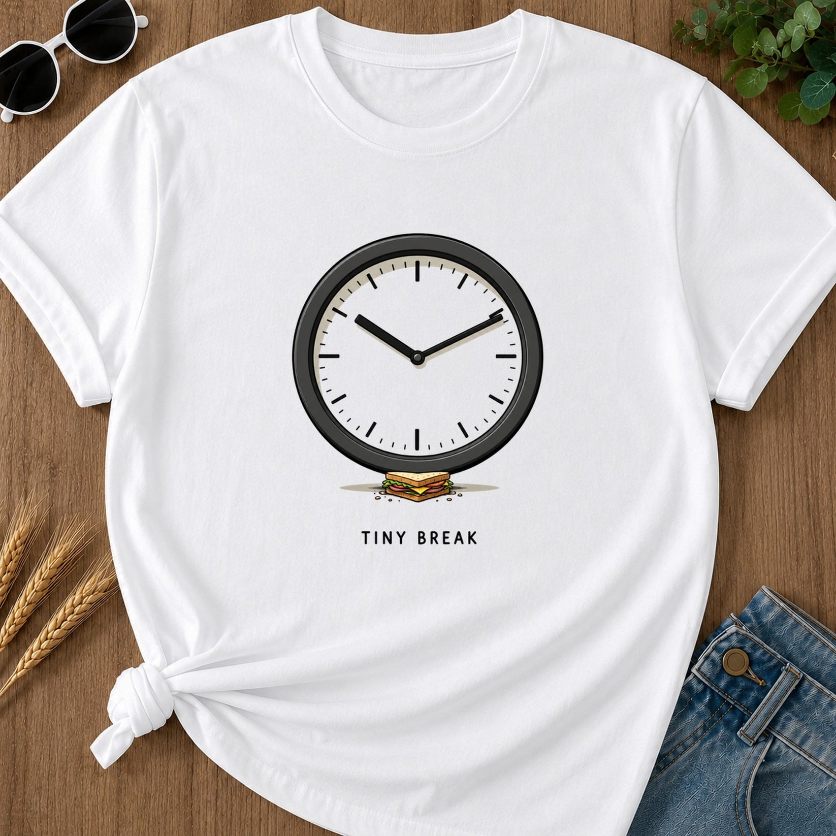 Tiny Break T-Shirt - White