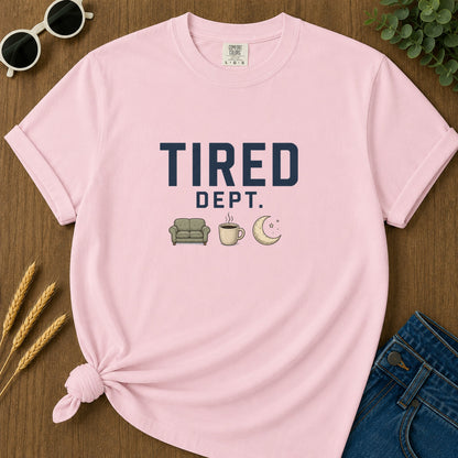 Tired Dept T-Shirt - Blossom