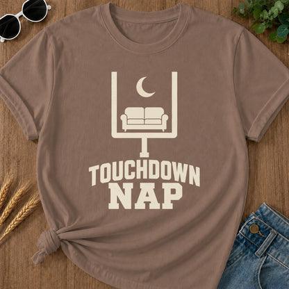 Touchdown Nap T-shirt - Espresso Mockup
