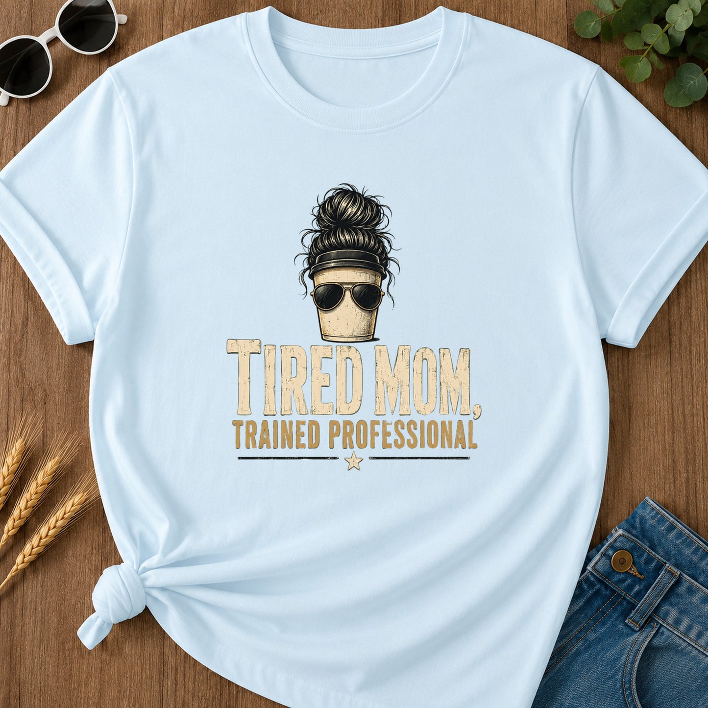 Trained Professional T-Shirt - Chambray