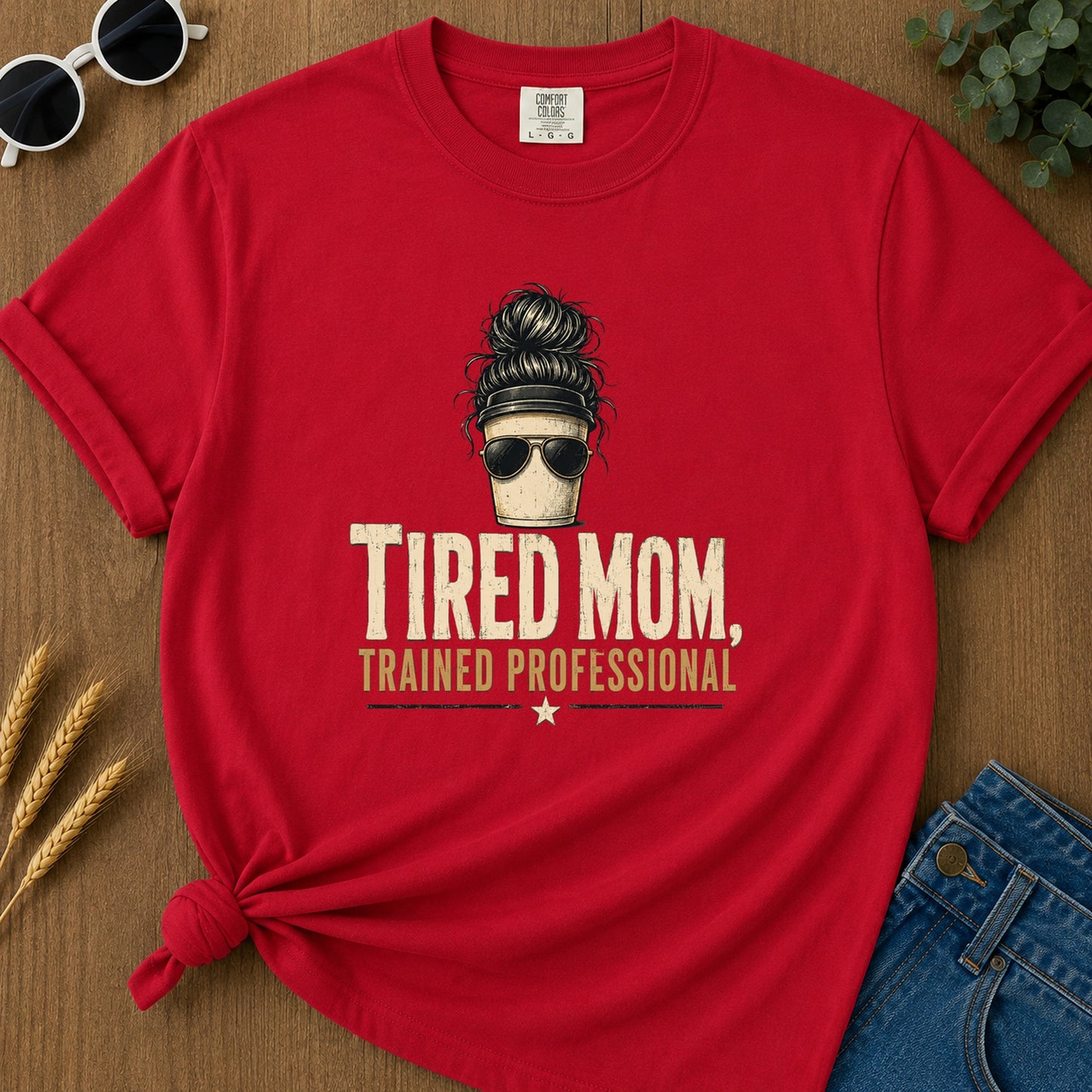 Trained Professional T-Shirt - Red