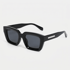 Black frame black and gray piece