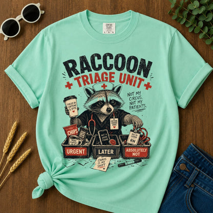 Triage Unit T-shirt - Island Reef Mockup