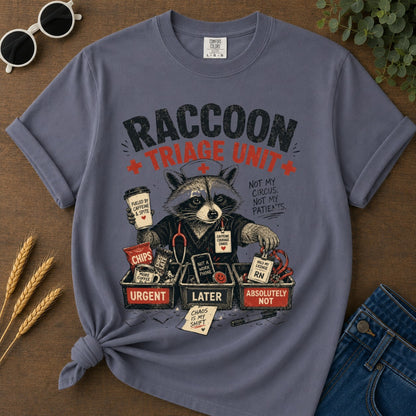 Triage Unit T-shirt - Navy Mockup