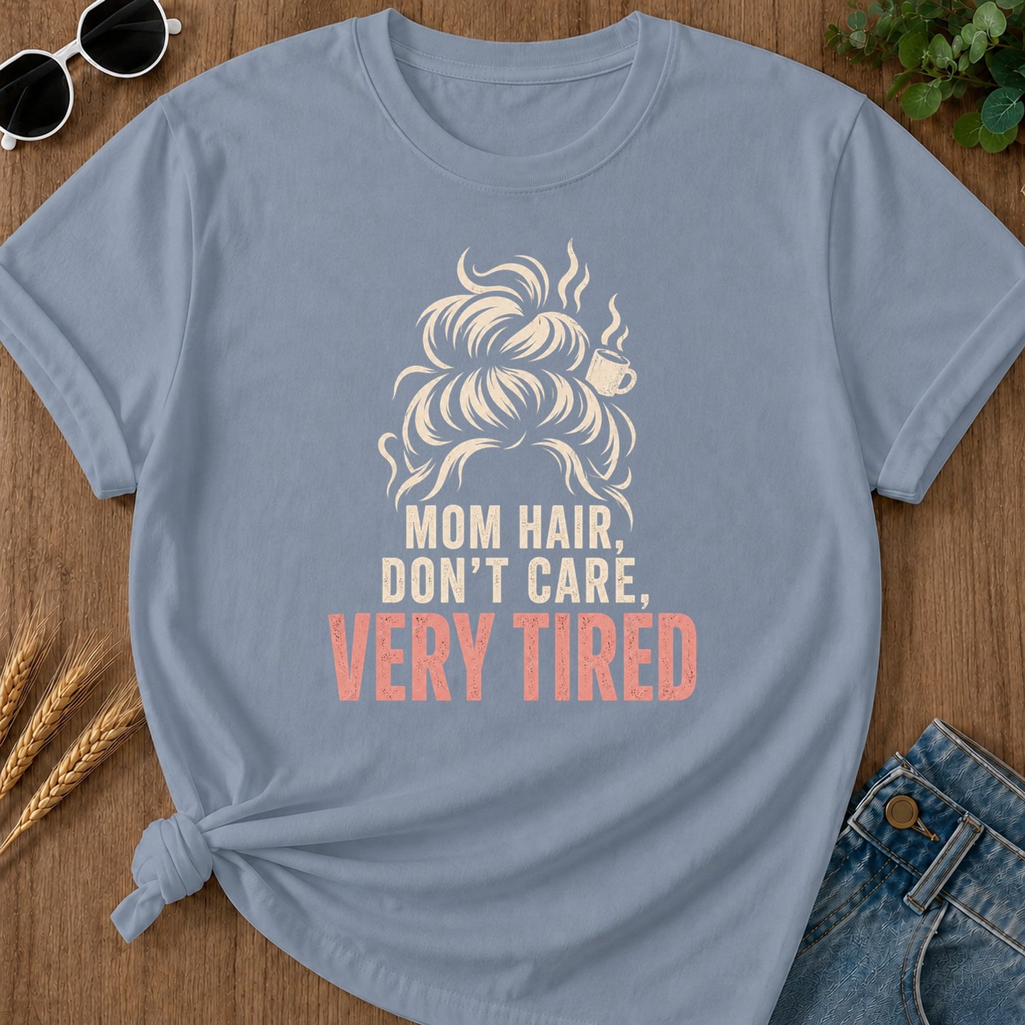 Tshirt Design 06 103 T-Shirt - Blue Jean