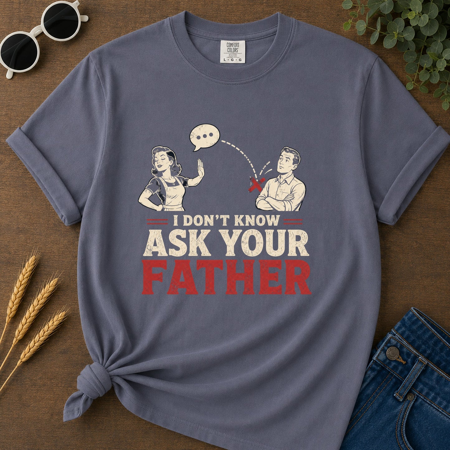 Tshirt Design 06 107 T-Shirt - Navy