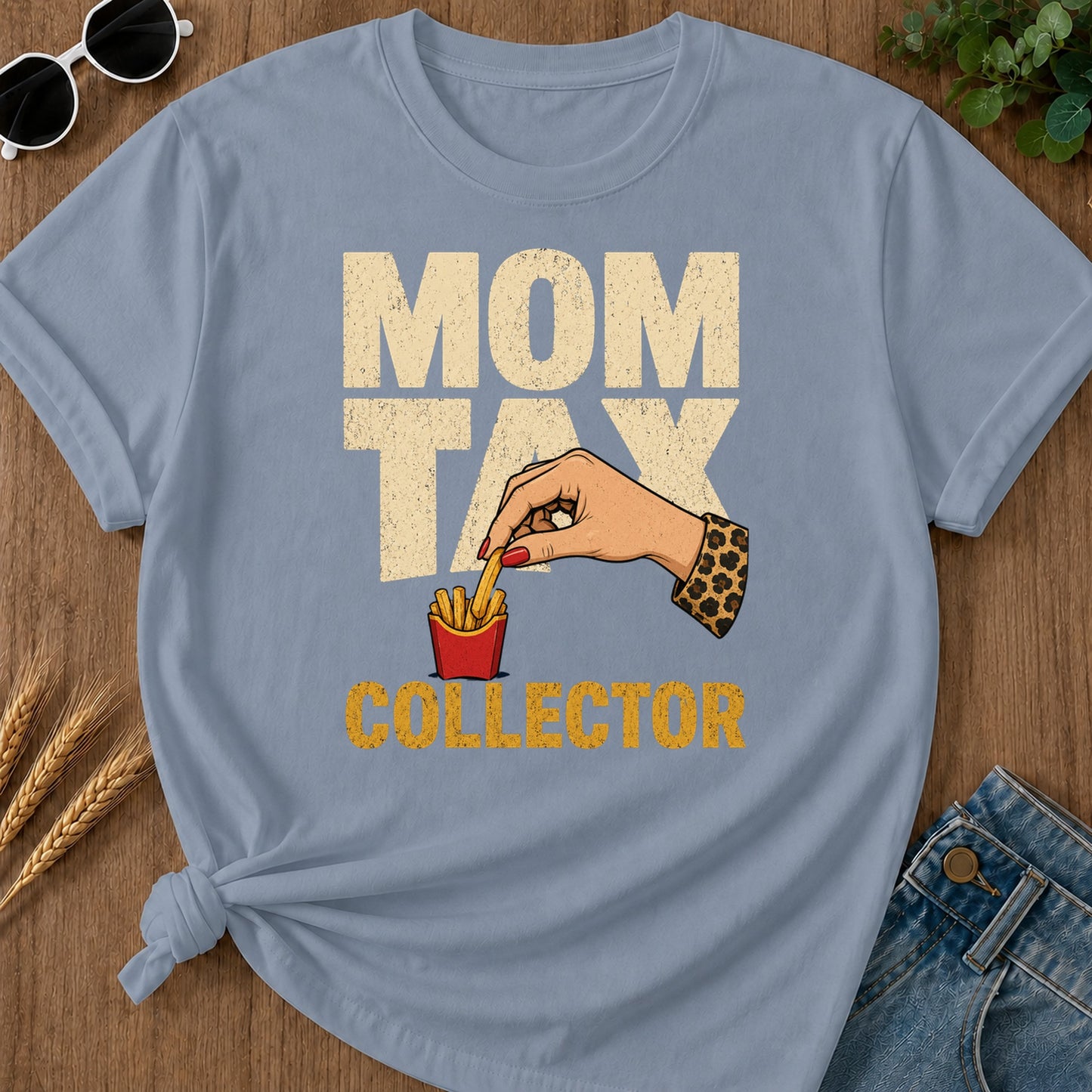 Tshirt Design 06 112 T-Shirt - Blue Jean